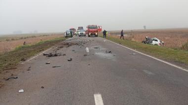 Una joven falleció en un accidente en la ruta 5