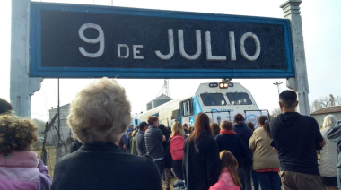 Vecinos de 9 de Julio  convocaron a “abrazar” la estación que dejará de recibir trenes por decisión de Milei