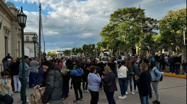 El conflicto entre IOMA y los médicos tuvo su primera protesta masiva en Navarro