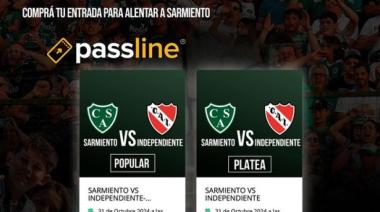 Sarmiento puso a la venta las entradas para el partido ante Independiente