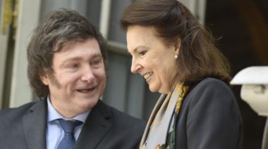 Milei echó a la Canciller Diana Mondino