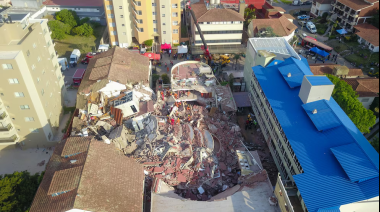 Usaron el derrumbe en Villa Gesell para hacer una estafa virtual