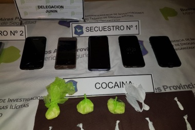 Detuvieron a un “dealer” que  operaba en Junín: secuestraron  cocaína, marihuana y dinero