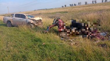 Un choque en la ruta 226 dejó tres muertos y dos heridos graves