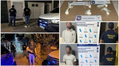Un aprehendido y un imputado tras desarticular puntos de venta de droga en Junín