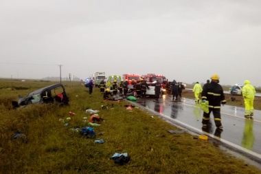 Accidente en Ruta 7: dos muertos