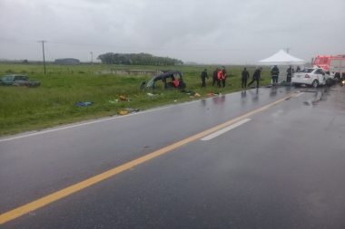 Accidente en Ruta 7: dos muertos