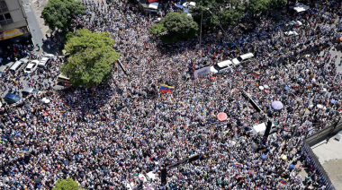 La oposición de Venezuela se moviliza en una jornada histórica contra el régimen de Maduro