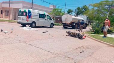 Un camión municipal terminó con la vida de un joven de 24 años