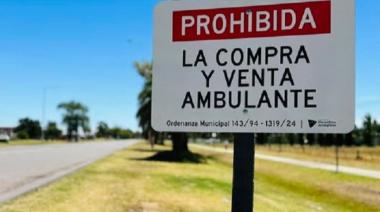 Rige la prohibición de venta ambulante en Ameghino
