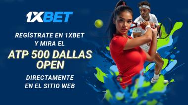 1xBet es un Socio Oficial de Apuestas del ATP 500 Dallas Open