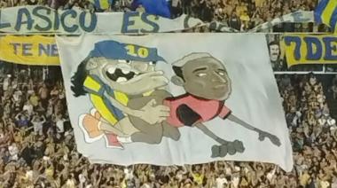 Rosario Central será sancionado por un trapo que lució la hinchada ante Sarmiento