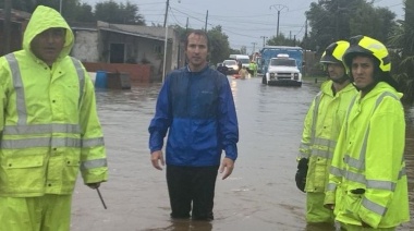 El clima no da tregua: Diluvió en Carhué, Guaminí y Coronel Suárez