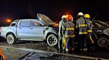 Un muerto y un herido en un choque frontal en la ruta 226