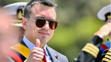 Daniel Noboa se impuso sobre la opositora Luisa González por 55,95% contra un 44,08%