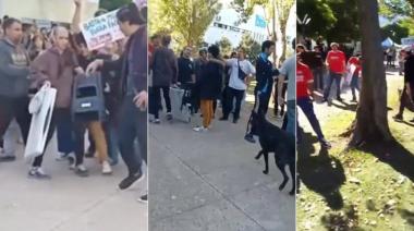 Con insultos y empujones, echaron a una agrupación libertaria de la Facultad de Humanidades de la UNLP