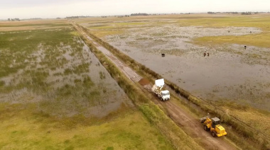 Un intendente de la cuarta fustigó a Milei por el freno de las obras en plena crisis climática
