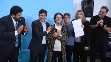 Kicillof y Revilla encabezaron la entrega de 346 títulos de propiedad en General Arenales