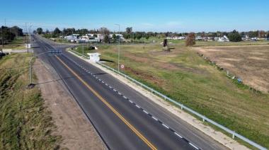 Kicillof en Rojas: inauguró la obra de repavimentación de la Ruta Provincial N° 31