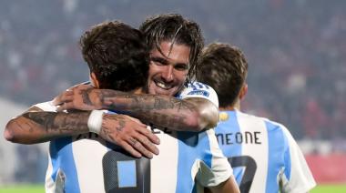 Tras la victoria ante Chile, la Scaloneta se aseguró el primer lugar en la tabla de posiciones