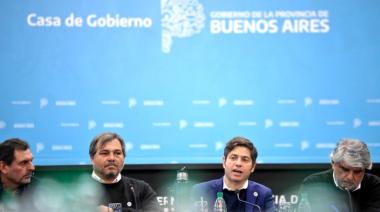 Tras cancelar su visita a la Cuarta, Kicillof vuelve al interior bonaerense