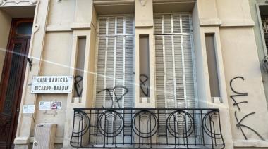 La UCR denuncia una ola de comités vandalizados