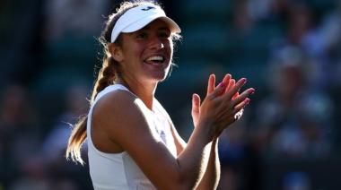 Solana Sierra quedó eliminada tras perder con la alemana Siegemund