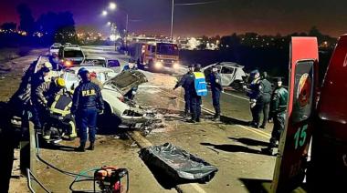 Tragedia en Concordia: Un muerto y una bebé en terapia intensiva tras triple choque frontal