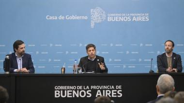 Kicillof entregó equipamiento informático para hospitales provinciales y municipales