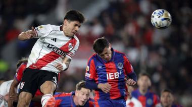 River no pudo con San Lorenzo y repartieron puntos en el Monumental