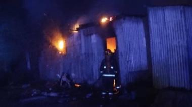 Alarma y preocupación vecinal tras el incendio de un galpón