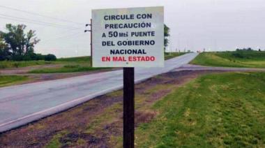 Ramallo: la Justicia falló a favor del intendente y el Gobierno nacional debe reparar un tramo de la Ruta 9