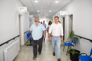 Dos ministros provinciales visitaron a Serenal: Joaquín de la Torre y Leonardo Sarquis