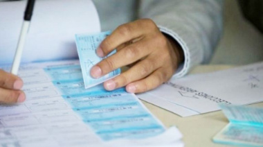 Las listas oficializadas en cada sección electoral