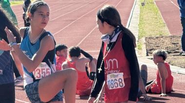 La juninense Francisca Iudica Petraglia, campeona provincial en 1500 mts con obstáculos