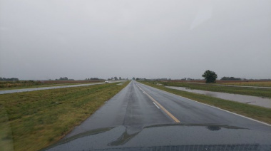 Afloja la lluvia pero persiste el alerta amarilla por vientos en Junín y la región