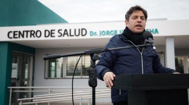 Kicillof inauguró un CAPS en Pehuajó