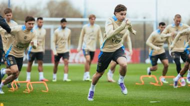 La Selección Argentina entrenó con 25 jugadores presentes