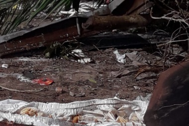 En un basurero municipal de Pergamino encuentran ataúdes con restos humanos
