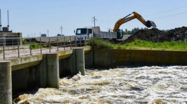 Bragado: El municipio realizó una obra de bypass junto a la Compuerta Cafiero
