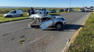 Tragedia vial: Un auto se partió en dos y murió una beba de 2 años