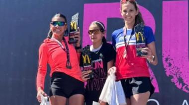 Francisca Iudica Petraglia triunfó en la Mc Donald's Run