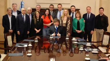 Santilli debutó en la Rosada