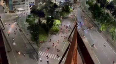 Caravanas de motos: madrugadas de descontrol en ciudades bonaerenses