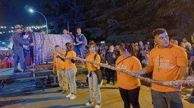 Tandil vuelve a tener el salame más largo del mundo