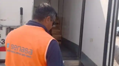 Un control de SENASA en ruta 7 decomisó 3.000 kilos de pollo sin control sanitario