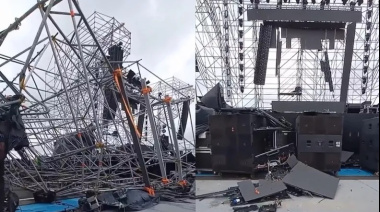 El temporal que golpeó a 9 de Julio y General Villegas