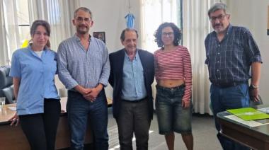 Marquez se reunió con el director de la Escuela de Gobierno en Salud “Floreal Ferrara”