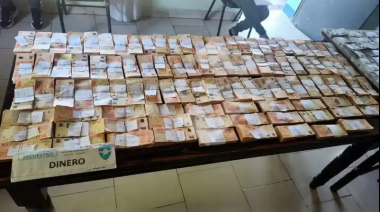 Interceptaron a un camionero de Arenales con casi 34 millones de pesos injustificados