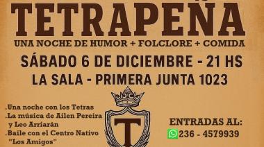 Peña folclórica con humor, música en vivo y comida para toda la familia en Junín